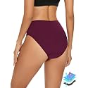 Period Swimwear Leakproof Menstrual Bikini Waterproof Bottom UPF 50+ Swim Brief Light Flow - Teens Girls Women