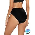 Period Swimwear Leakproof Menstrual Bikini Waterproof Bottom UPF 50+ Swim Brief Light Flow - Teens Girls Women