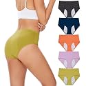 Period Underwear for Women Leak Proof Cotton Overnight Menstrual Panties