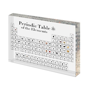 periodic table with real elements inside - 83 kinds of real elements amp acrylic display stand for science lovers students chemistry chart tools gifts and crafts decoration 7934 x 534