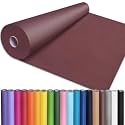 PerkHomy 24" x 2,400" (200') Wine Red Kraft Paper Roll for Craft Bulletin Board Paper Art Table Covering Crafting Gift Wrapping Bouquet Packing Parcel 80GSM 55LB (Wine Red, 24" x 200')