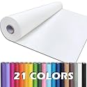 PerkHomy 30" x 2,400" (200') White Kraft Paper Roll for Craft Bulletin Board Paper Art Table Covering Crafting Gift Wrapping Bouquet Packing Parcel 80GSM 55LB (White, 30" x 200')