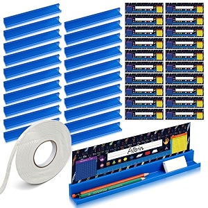 PerKoop 15 Pcs Classroom Desk Name Plates