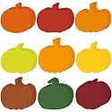 PerKoop 153 Pcs Fall Paper Cutouts for Bulletin Boards, Pumpkin