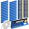 PerKoop 25 Pcs Classroom Desk Name Plates