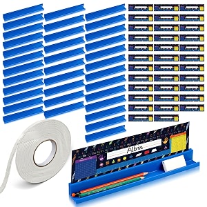 PerKoop 70 Pcs Classroom Desk Name Plates
