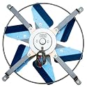 19113 Electric Fan, Chrome