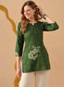 PEROWA Women Printed Straight Kurta