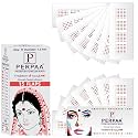 PERPAA Kumkum Velvet Round Bindi Box of 15 Flaps for Ladies Women Forehead Bindi (Stick On) (Size 11, Diameter 1.5mm, Light Maroon)