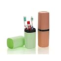 Perpetual Square Toothbrush Storage Holder - MultipurposeTravel-Friendly Organizer for Bathroom, Camping, Business Trips &amp; School (Pack of 2)