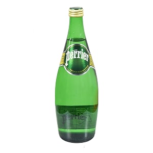 perrier carbonated water sparkling water 750ml glass bottle