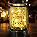Persian Cat Gifts for Women/Men Persian Cat Solar Lanterns Gifts for Grandma Women Mom Sister, Pet Lovers Lantern Pet loss Memorial Light Solar Garden Decoration Outside for Yard, Patio,Backyard,Porch
