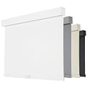 Persilux Blackout Roller Blinds for Windows, Cordless Free-Stop Roller Shades with Valance, Thermal Insulated Fabric Window Blinds, UV Protection Shades for Home and Bedroom (White,32" W x 72" H)
