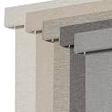 Persilux Blackout Roller Shades for Window Blinds,Cordless,Linen Fabric,Thermal Insulated Fabric UV Protection Shades for Home,Office,Bedroom,Door,Blackout-Grey,27 1/2" W X 72" H