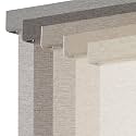 Persilux Light Filtering Roller Shades for Window Blinds,Cordless,Linen Fabric,Thermal Insulated Fabric UV Protection Shades for Home,Office,Bedroom,Door,Light Filtering-Cream,29" W X 72" H