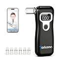 Personal Breathalyzer - Fuel Cell Sensor Alcohol Tester with App, Alcohol Breath Tester (S)