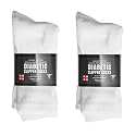Personal Touch Diabetic Socks Non Skid Hospital Loose Fitting Slipper Socks With Gripper Bottoms 6 Pack Savings Gripper socks