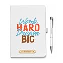 Personalised Diary with Name amp Engraved Metal
