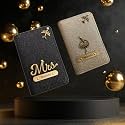 Personalised Glitered Name Passport Cover Combo Pack