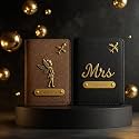 Personalised Glitered Name Passport Cover Combo Pack