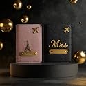Personalised Glitered Name Passport Cover Combo Pack