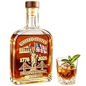 Personalized Veterans Day Gifts, 1776-2026 America 250th Whiskey Bottle,USA 250th Anniversary Whiskey Decanter for Men,Custom Name Bourbon Decanter for Veteran,Patriotic USA 4th of July Whiskey Gift