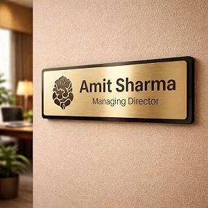 personalized acrylic name plate signage for houseblack amp silver engraving custom self-adhesive name board custom name plate for home office and outdoor entrance customized self adhesive acrylic name plate