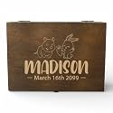 Personalized Baby Memory Box, Newborn &amp; Baby Shower, Gift for Boys or Girls