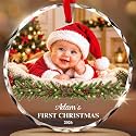 Baby39s First Christmas Ornament 2026 Personalized for