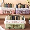 Personalized book basket, Book Basket For Women, Birthday Gifts For Besties, Sisters, gifts for book lovers