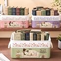 personalized book basket, just a girl who loves books, gifts for book lovers