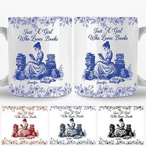 Personalized Books Lover Mug 11oz 15 oz