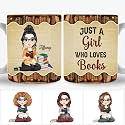 Personalized Books Lover Mug 11oz 15 oz