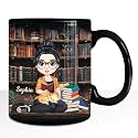 Personalized Books Lover Mug 11oz 15 oz