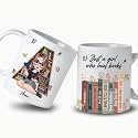 Personalized Books Lover Mug 11oz 15 oz