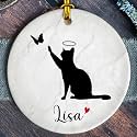 Personalized Cat Memorial Ornament - Cat Condolence Gifts for Loss of Cats, Cats Memorial Gifts, Pet Memorial Ornaments, in Loving Memory Ornaments 2026 - Christmas Ornament for Pet Lovers
