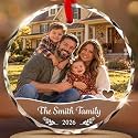 Personalized Christmas Ornaments 2026 Custom Photo Tree