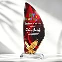 Personalized Crystal Trophy Award, Custom Awards and Trophies with Logo Photo Text, Teacher & Employee Appreciation Gifts, Custom Plaque for Boss Coworker Teacher, Trophy Bulk