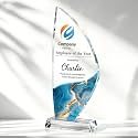 Personalized Crystal Trophy Award, Custom Awards and Trophies with Logo Photo Text, Teacher &amp; Employee Appreciation Gifts, Custom Plaque for Boss Coworker Teacher, Trophy Bulk