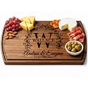 Personalized Cutting Board - Personalized Wedding Gifts for Couple - Custom Cutting Board Wood Engraved- Housewarming Gifts New Home - Best Present for Wedding, Bridal Shower, Engagement & Anniversary