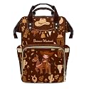 Personalized Diaper Bag Backpack Name Cowboy Western Life Wild Cowgirl Multifunction Travel Backpack Nappy Bag Daypack for Mom Dad Boy Girl