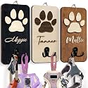 Personalized Dog Leash Holder Wall Mount, Pet Harness Hanger, Dog Collar Organizer for Entryway, Key Rack for Wall Decorative, Memorial Cat Leash Holder for Wall, Pet Loss Gifts, Home Decor