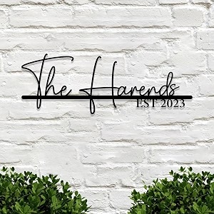 personalized door name plate for home entrance - wooden with 3d letters - ideal for office and outdoor entrances - perfect as a gift  custom name plate for home office  acrylic letters  beautiful decor