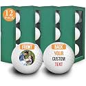 Personalized Golf Balls, Gifts for Men, Custom Golf Ball with Logo or Photo, Customized Gift for Golfers, Dads, Boyfriend, Husband, Grandfather, Groomsmen