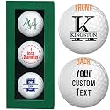 Personalized Golf Balls, Monogrammed Custom Golf Ball with Initials or Name