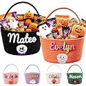 Personalized Halloween Trick‑or‑Treat Basket, Custom Boo Bucket for Kids