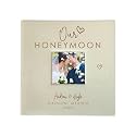 Personalized Honeymoon Photo Album Small Leatherette 4x6 Holds 100 Photos Travel Memory Book