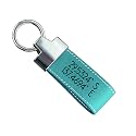Personalized Key Chains with Names, Dates, or Photo • Premium Leather Custom Keychain • Drive Safe Keychain for Him or Her