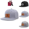 Personalized Kid Engraved Photo Baseball Cap: Custom Gray-Black Sun Hat - Adjustable Snapback Trucker Caps for Child