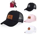 Personalized Kid Engraved Photo Baseball Cap: Custom Gray-Black Sun Hat - Adjustable Snapback Trucker Caps for Child
